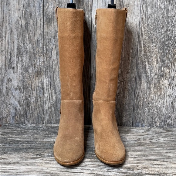 NWOT Jack Rogers Sawyer riding boots suede 8M - Picture 3 of 16